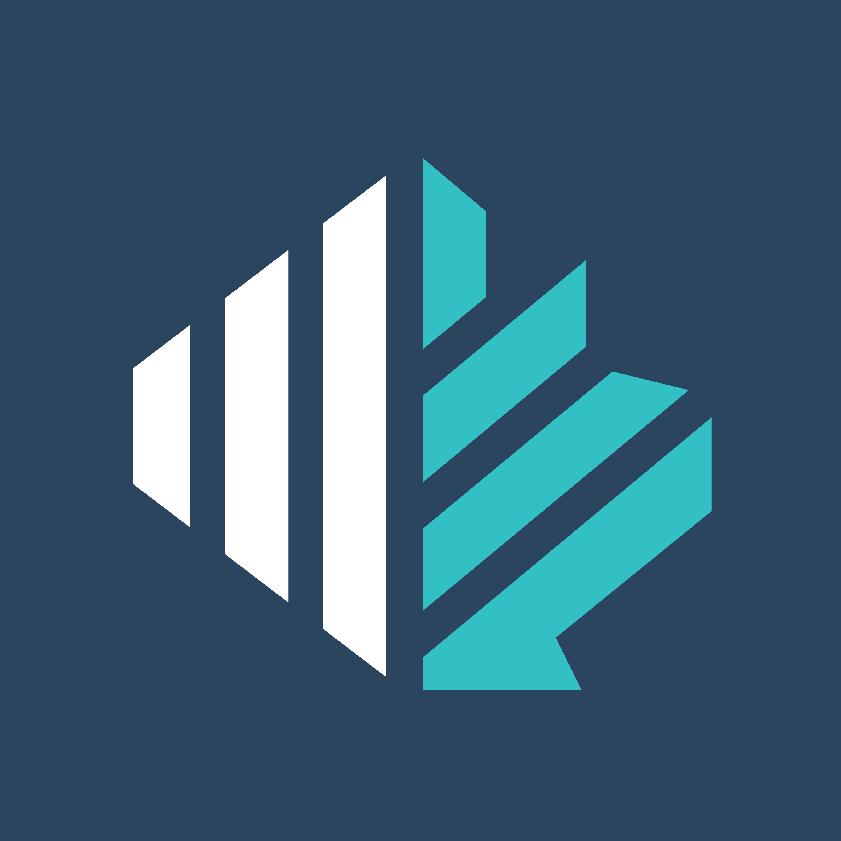 Resident Doctors of Canada’s logo featuring a teal and white geometric mark on a navy blue background — designed to reflect growth, structure, and clarity.